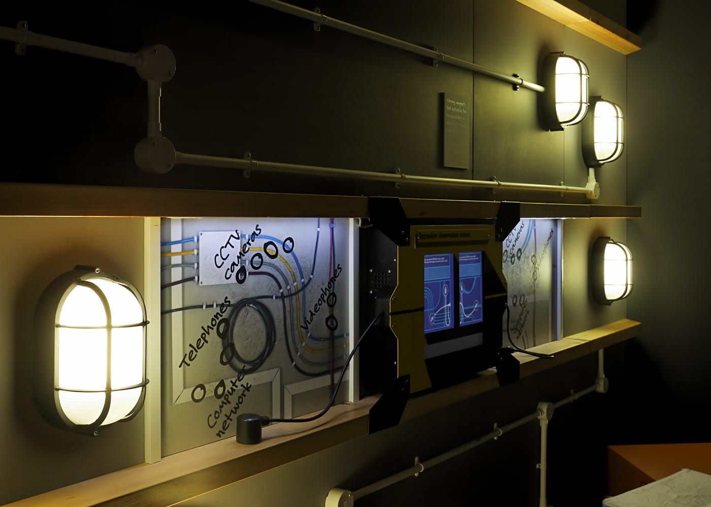 exhibition lighting design: Spy Exhibition
