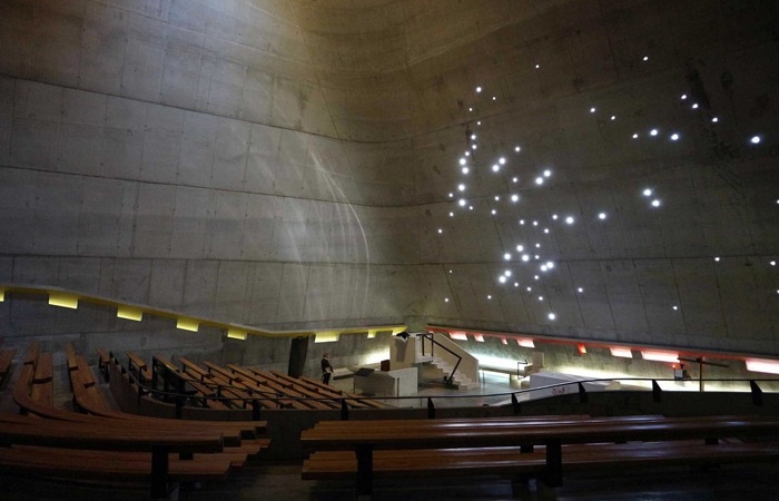Architectural Lighting at Church of St Pierre in Firminy - Le Corbusier