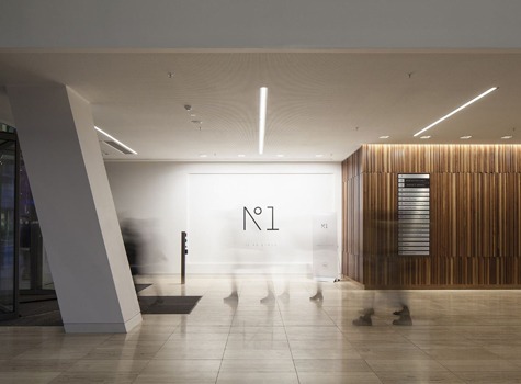 One Spinningfields interior lighting