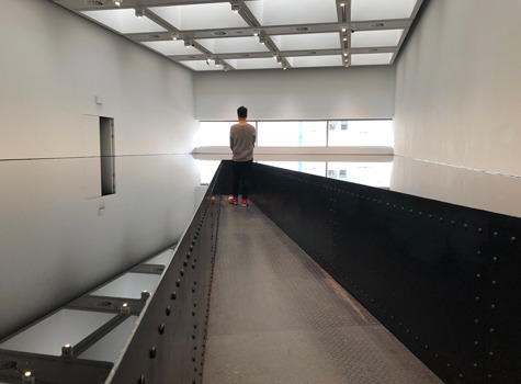 The Richard Wilson Installation at Space Shifters
